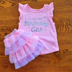 Children's Place 2T Birthday Girl